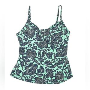 VGUC- Lands End Underwire Tankini w/Convertible Straps